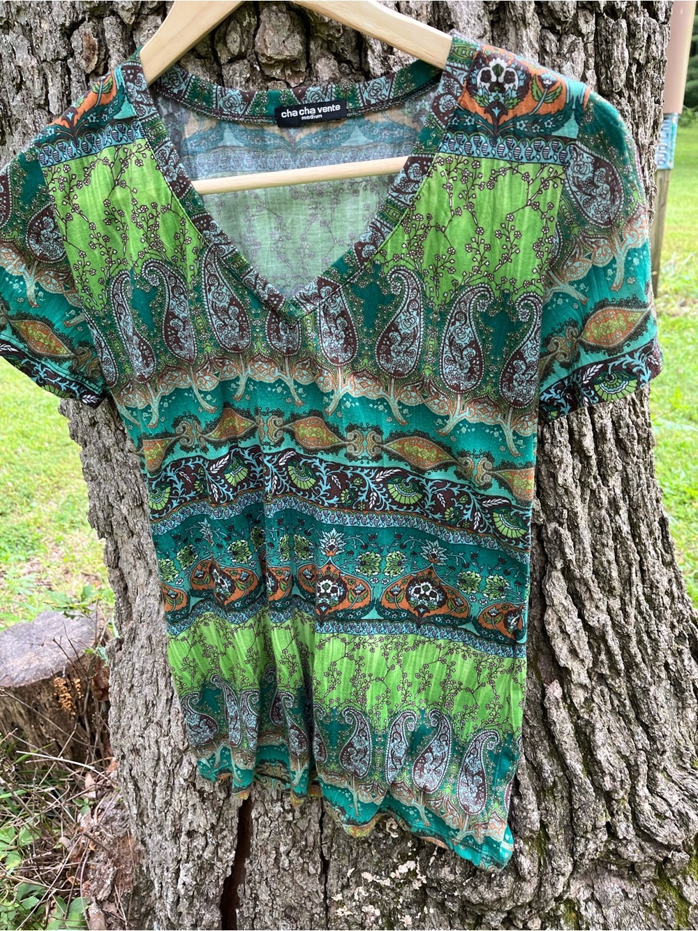 ⭐️Cha Che Vente Boho Blouse in size M